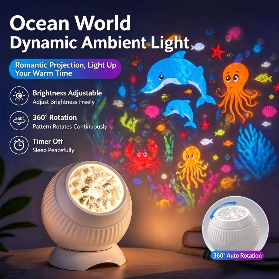 Star Sky Projector, Starry Night Light, Dreamy Bedroom Ambiance Lamp, Kids Toy, Birthday & Christmas Gift